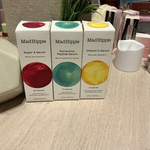 Skincare Serum Trio - Super A, Corrective Peptide, Vitamin C